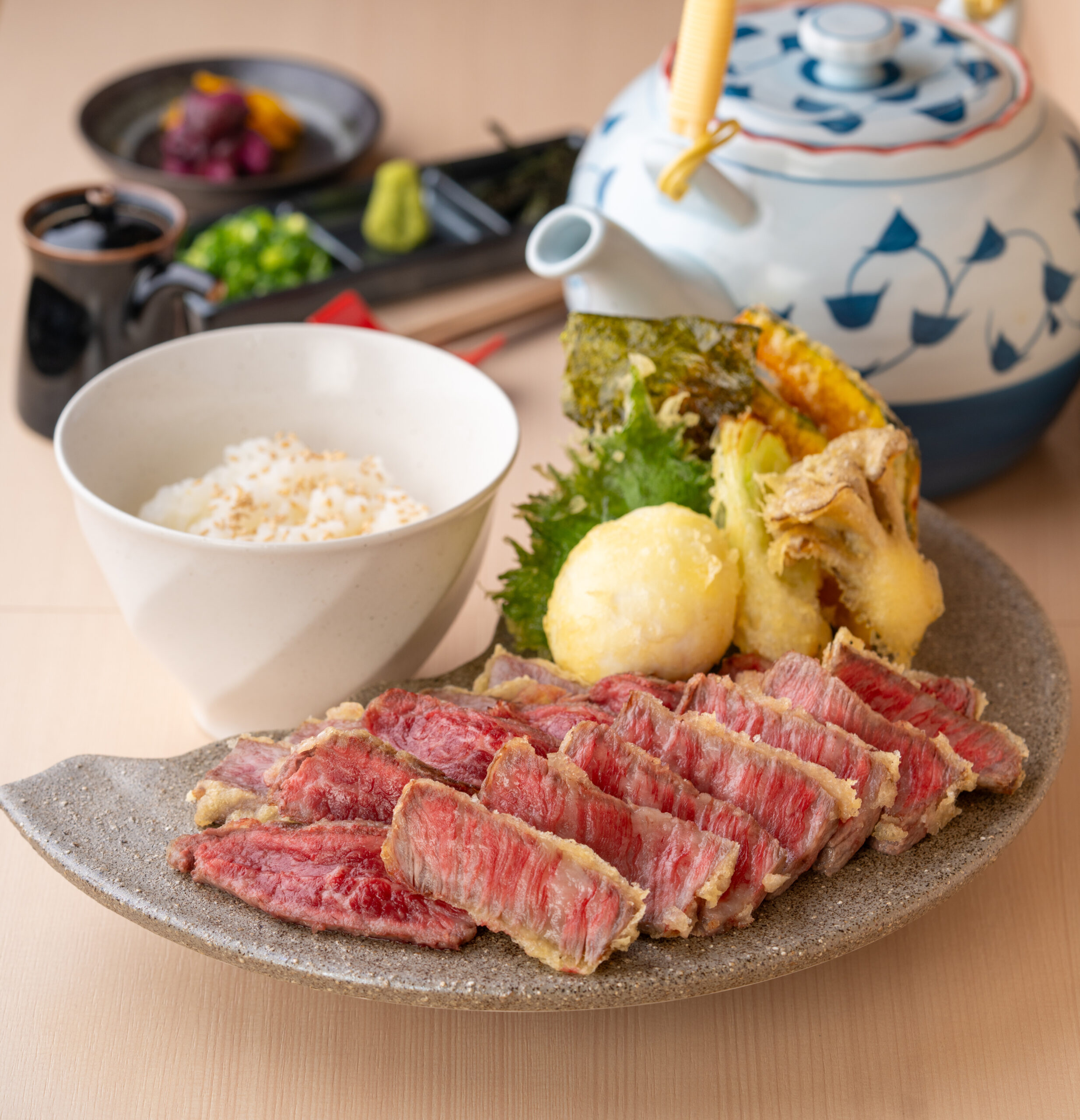 Introducing Our New Menu: “Wagyu Sirloin Tempura Bowl”